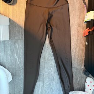 ALO Yoga Kids Dark Brown Leggings